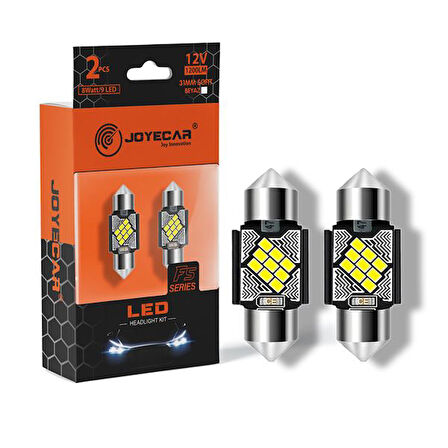 JOYECAR F5 C5W SOFIT IC AYDINLATMA LED FAR AMPUL | 31MM