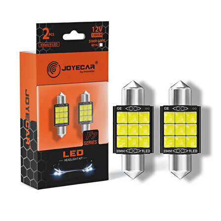 JOYECAR F7 C5W SOFIT IC AYDINLATMA LED FAR AMPUL | 31MM