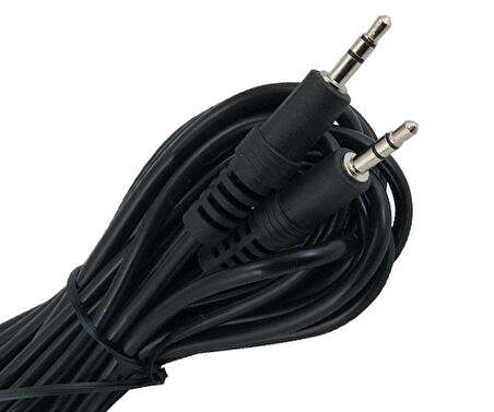 3.5 MM ERKEK / ERKEK 5 METRE STEREO AUX KABLO