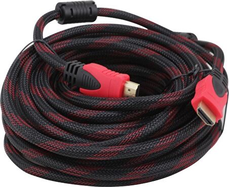 Powermaster HDMI Kablo 3 Metre 1.4 V Örgülü Kutulu