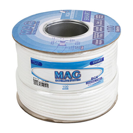 MAG SMART RG6/U4 64 TEL ANTEN KABLOSU (100 METRE)