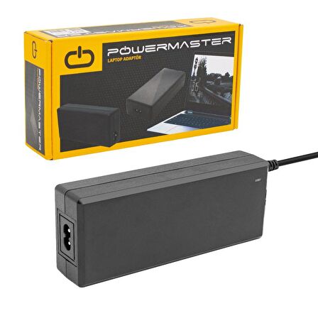 POWERMASTER PM-160 12 VOLT - 10 AMPER - 120 WATT 5.5*2.5 L UÇLU PLASTİK KASA MASAÜSTÜ ADAPTÖR