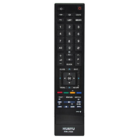 HUAYU KL RM-L1028 3D TOSHIBA BLİSTERLİ LCD LED TV KUMANDA