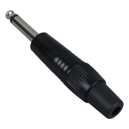 Powermaster PM-646 Metal Nikel Canon Tipi 6.3 Mono Gitar Jack Fiş (5 Adet)