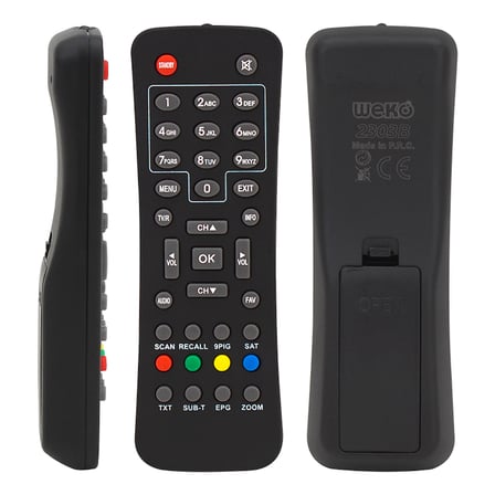 Amstrad Mini TTX Büyük Kalıp Kawai Sunny Axen Uydu Alıcısı Kumandası