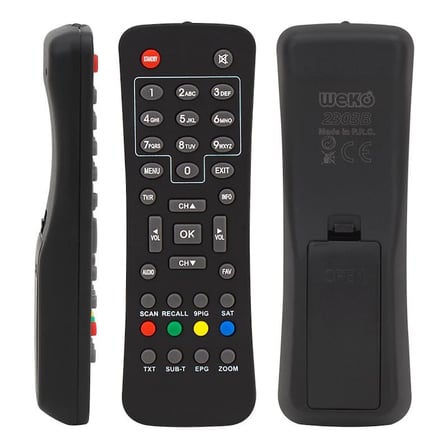 Amstrad Mini TTX Büyük Kalıp Kawai Sunny Axen Uydu Alıcısı Kumandası