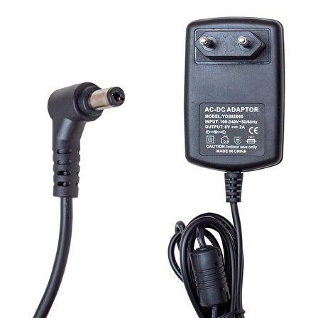 POWERMASTER PM-3499 8 VOLT - 2 AMPER POS MAKİNESİ ADAPTÖRÜ 5.5*2.5 UÇ
