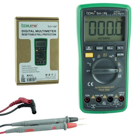 BAKU BA-18B+ MULTİMETRE DIGITAL ÖLÇÜ ALETİ