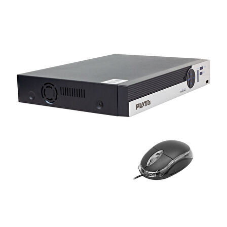 Plato 16 Kanal 1080N Dvr Kamera Kayıt Cihazı 5 Mp Destekli Ahd CCTV Kamera Mobil İzleme Özellikli