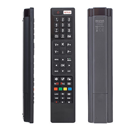 WEKO KL VESTEL RC4848F RC5 30094759 NETFLIX-YOUTUBE-PLAY TUŞLU LCD LED TV KUMANDA