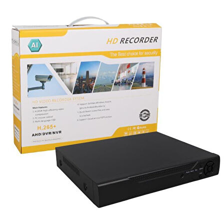 Powermaster AHD-ANALOG-TVI-CVI 1080N 5MP Destekli 8 Kanal Dvr-Xvr Kayıt Cihazı