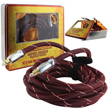 POWERMASTER 5 METRE METAK KUTULU OPTİK KABLO