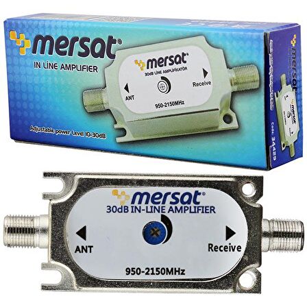 MAG AYARLI HAT KUVVETLENDİRİCİ INLINE AMPLIFIER (10-30DB)