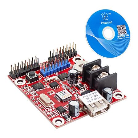 LED PANEL KARTI (TF-S6U) USB UX2 2Lİ KART