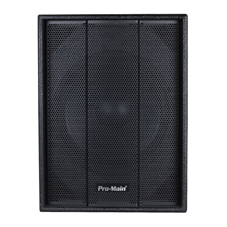 Pro-Main MS-1015SP 1000W 38 CM Ahşap Kabin Pasif Subwoofer Hoparlör