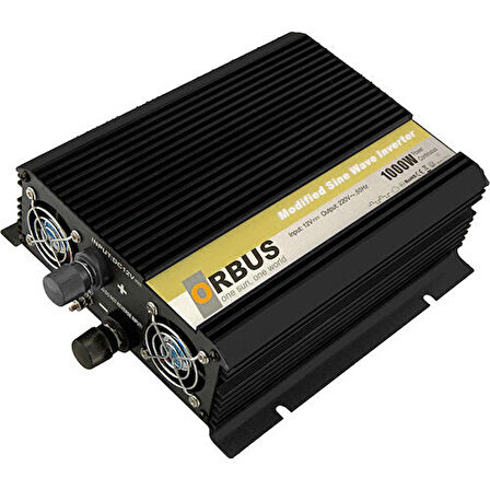 Orbus Inverter 1000W 12V Orbus Modıfıed Sınus-