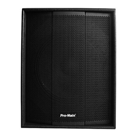 PROMAIN MS-1018SA 46 CM 1200 WATT AKTİF SUBWOOFER (220V ÖZEL POWER KABLOSU  VERİLECEK)