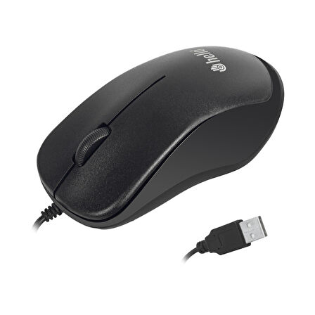 HELLO HL-38 1000 DPI KABLOLU OPTİK SİYAH MOUSE