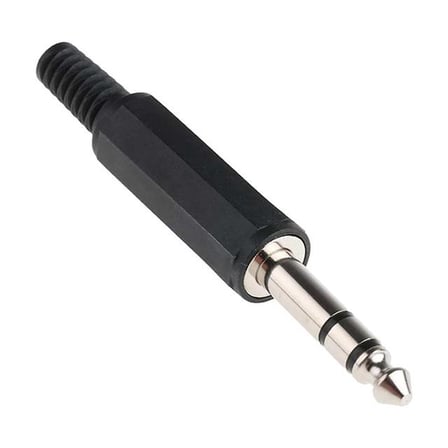 Powermaster 6.3 Mm Stereo Plastik Gitar Jack (5 Adet)