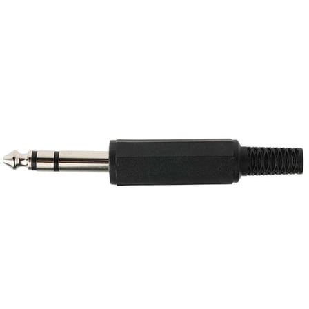 Powermaster 6.3 Mm Stereo Plastik Gitar Jack (5 Adet)