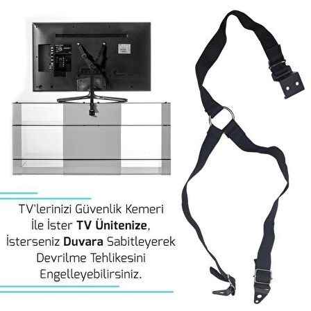 Powermaster PWR-1575 15"-75" Lcd Led Tv Bebek Güvenlik Kemeri 
