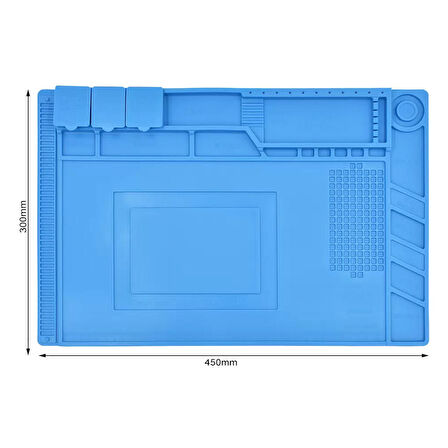 POWERMASTER S-160 MAGNETLİ ANTİSTATİK 45 CM X 30 CM TAMİRCİ MATI