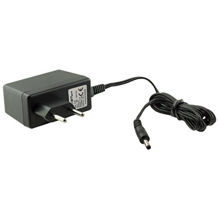 POWERMASTER EY-12W-8P 7.8 VOLT - 1.2 AMPER 3.5*1.35 UÇLU PLASTİK KASA ADAPTÖR
