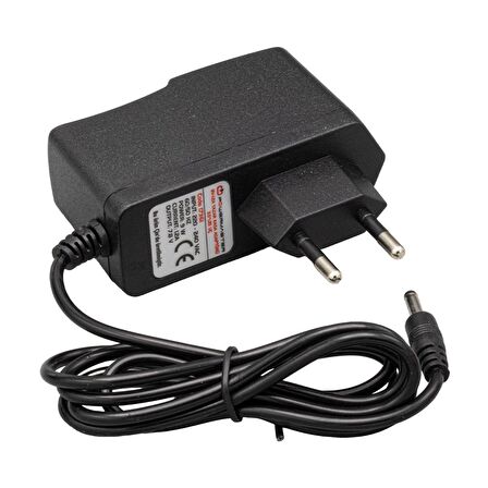 POWERMASTER EY-12W-8P 7.8 VOLT - 1.2 AMPER 3.5*1.35 UÇLU PLASTİK KASA ADAPTÖR