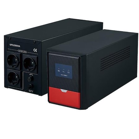Andees AD-1500 1500VA 12V9ahx2 UPS Kesintisiz Güç Kaynağı (430X210x235mm)
