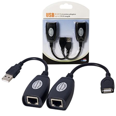 POWERMASTER PM-13083 USB RJ 45 50 METRE UZATMA KABLOSU EXTENDER