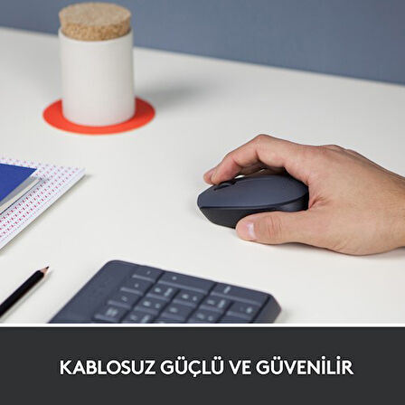 LOGITECH M170 USB SİYAH KABLOSUZ MOUSE 910-004642