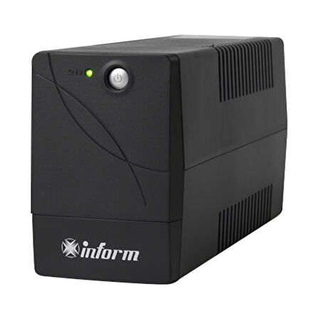 Inform Guardian 600VA UPS Kesintisiz Güç Kaynağı 7-20 Dk 1x7ah 220 Volt 6 Saate Kadar Şarj Ömrü Korumalı