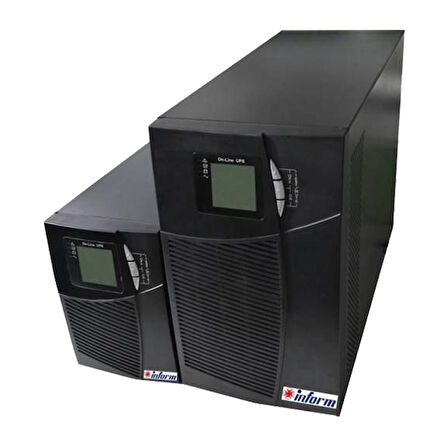 Inform Sinus Evo LCD 1 KVA 2 x 7 AH Online UPS Güç Kaynağı