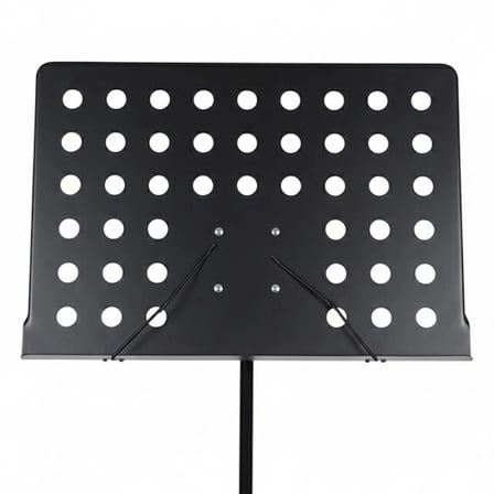 Magicvoice MV-19498 Katlanabilir Tripod Nota Sehpası Perfore Standı Konser Orkestra Tipi Yükseklik Ayarlı (50-150CM)