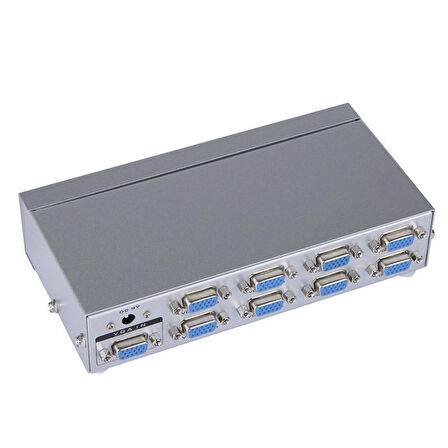 POWERMASTER PM-2553 1920X1440 250 MHZ 8 PORT VGA DAĞITICI SPLITTER