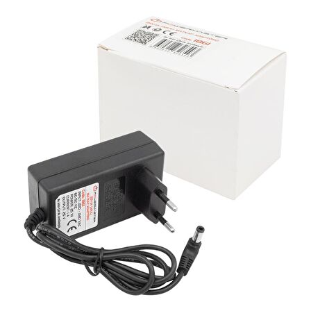 POWERMASTER PM-1861  25 VOLT - 1 AMPER - 25 WATT 5.5*2.5 L UÇLU ŞARJLI MATKAP ADAPTÖRÜ