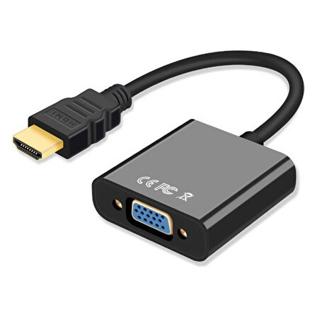 POWERMASTER PM-2162 HDMI TO VGA ÇEVİRİCİ ADAPTÖR SES ÇIKIŞSIZ