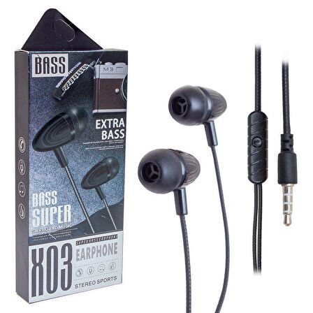 Magicvoice X03 Bass Stereo Kulakiçi Kulaklık