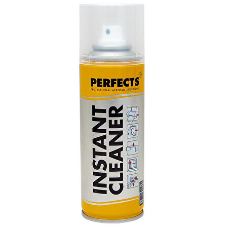 Perfects 200 Ml İnstant Cleaner Köpük Temizleme Spreyi Ayna Tv Ekran Monitör Pencere Temizleyici