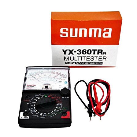 POWERMASTER SANWA YX-360TRn ANALOG ÖLÇÜ ALETİ