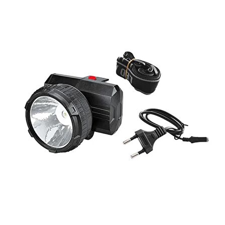 POWERMASTER YAJIA YJ-1836 1 LEDLİ ŞARJLI KAFA FENERİ