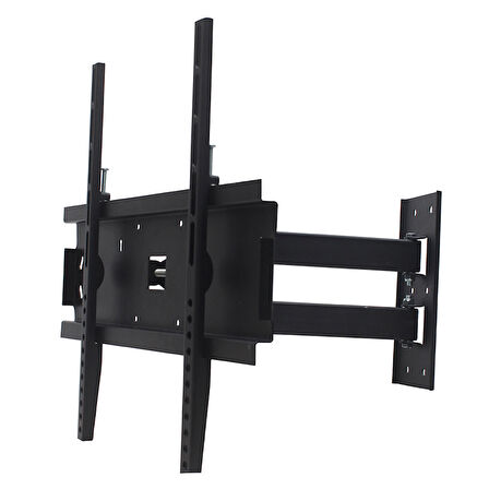 Powermaster 22-55 İnç Çift Kollu Kilitli Hareketli Duvar Askı Aparatı 55-140 Ekran Arası Uyumlu 40 Kg Taşır