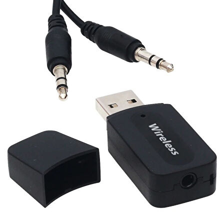 Ayt Pm-15152 Bluetooth Wireless To 3.55 Mm Jack Audio Ses Mp3 Alıcı Receiver Çevirici Adaptör