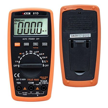 POWERMASTER VICTOR 81D DIGITAL ÖLÇÜ ALETİ