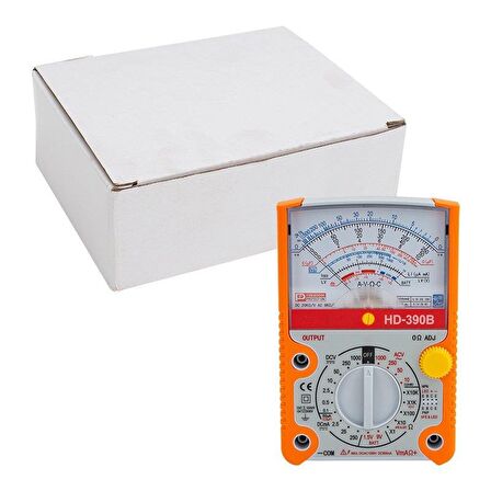 POWERMASTER ANALOG ÖLÇÜ ALETİ HD-390B GENİŞ EKRAN