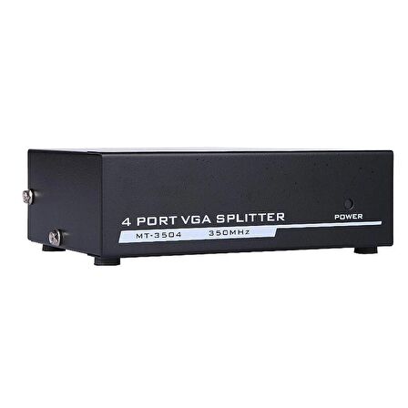 POWERMASTER PM-6228 4 PORT 250 MHZ MONİTÖR ÇOKLAYICI VGA SPLITTER DAĞITICI