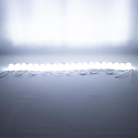 POWERMASTER MODÜL LED 12V 1.5W SOĞUK BEYAZ 2835 85 X 73MM IP65 240-260LM 180 DERECE