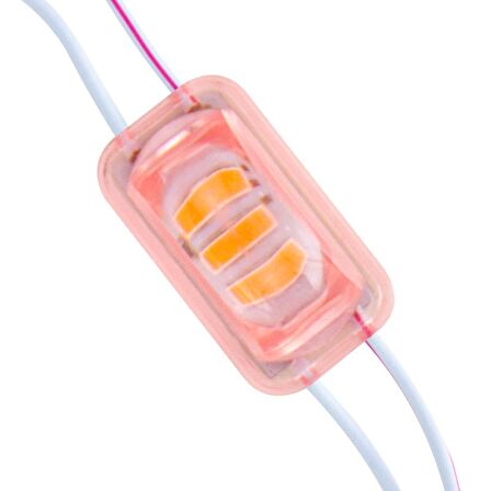 POWERMASTER MODÜL LED 12V 1.5W PEMBE 2835 85 X 73MM IP65 240-260LM 180 DERECE