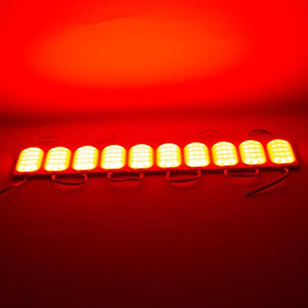 POWERMASTER COB MODÜL LED 12V 3W KIRMIZI 85 X 35MM IP65 220-240LM 140 DERECE
