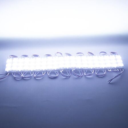 POWERMASTER MODÜL LED 12V 1.5W SOĞUK BEYAZ 2835 73 X 16MM IP65 195-210LM 170 DERECE
